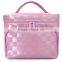 2016  express china korean fashion promotional makeup bag,makeup professional organizador,nylon tote travel toiletry