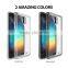 Keno All New Dust Free Cap Crystal Clear Shock Absorption TPU Bumper Drop Protective Hard Back Case for Xiaomi Redmi Note 2