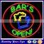 High brightness colored pizza shop neon sign