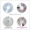 Set of Nail art Wheel 3D Rhinestones AB color Nail Tips Sticker Nail art accessories