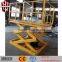 stationary hydraulic scissor lift platform/scissor lift table WITH ISO9001