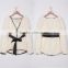 Wholesale New Style White And long Winter Fashion Women Coat With Belt