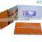 Folded Paper Material Brochure With 1.5" to 10.1" Lcd Screen Greeting Video Card