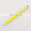 Metal Material and Yes Novelty china 2014 newest promotional cheap gift screen touch pen stylus pen