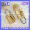 AJF high quality and security 4 digits solid brass combination padlock 40mm                        
                                                Quality Choice