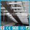 China Interior wrought iron stone prefabricated straight stairs --YUDI