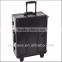 All Black Professional Studio Makeup Case with legs and Lights ZYD-LG51