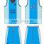 Custom Hot Sale Good Quality Blue Pro Team Basketball Uniforms