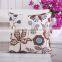 Soft floss fabric 3d digital printed sofa seat cushion covers