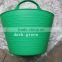 Medium PE bucket for Garden tools Storage