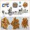 Small Scale 100~150kg/h Automatic Sale Crispy Snacks production line