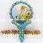 Anna & Elsa princess clapper stick balloon foil mylar inflatable cheer stick balloons for baby shower toys