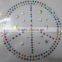 mix color rhinestud and nailhead heat transfer iron on sticker