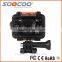 SOOCOO S70 WIFI Waterproof 2K Sports Cameras Full HD 170 Degree Wide-angle Lens(Add 1*Charger)