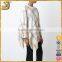 Ladies fashion women sweater/check poncho