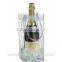 high quality protective clear plastic bottel wine bag