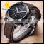WJ-5509L small dial work genuine leather band fashion Megir men waterproof hand watch