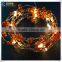 Hot sale led copper wire string lights with fish wire bead for children's bedroom,clothes,hat