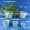stoneware flower pot and planter
