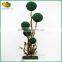 hot sale artificial topiary glass ball frame