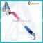 Customized spring keychain with short lanyard