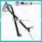 Promotional cheap zipper lanyard with soft pvc puller