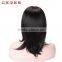 2# front lace shoulder length wig, middle length straight wig with high temperature fiber