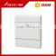 PC Material White Color Home switch 1 gang 1 way push button switch