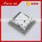 golden color new model BIHU 3 gang touch electrical switch for home