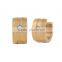2016 Latest Design Gold Stainless Steel Hoop Earrings Fashion Jewelry
