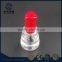 Cylinder and luxury bottle cap and brush sealing nail polish glass bottles