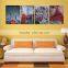 Popular decoration painting canvas 4 pieces set
