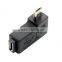 Right angled Micro USB adapter, Right angled Micro USB M/F