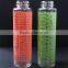 China Promotional High Quality Beautiful Pattern Cheap Glass Liquor Bottle