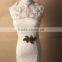 Bridal sash wedding dress black sexy rhinestone jewelry applique wholesale WA006