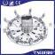 Special designed easy operation low loss connector fiber optic polishing jig