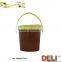 1L plastic pail packed pure natural bee honey