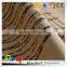linen look polyester cotton blend 100% blackout fabric jacquard curtain-geometry design