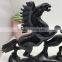 Obsidian horse sculpture animal carvings