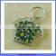 Cheap Fast Delivery map shape custom acrylic keychain