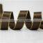 Novel Gold Gift Satin Ribbon Grosgrain Ribbon
