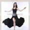 Wuchieal Sexy Women Soft Hygroscopic and Breathable Belly Dance Dress for Performance and Practice