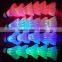 6 Piece Badminton shuttlecock goose feather led shuttlecock dark night glow birdies lighting for outdoor and indoor activities