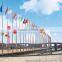 Ti-coated Stainless steel flag pole stainless steelflag pole