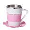 mug, heated smart mug, heat sensitive coffee mug