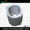 Cast in air cooling aluminum heater for extrusion line
