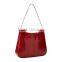 shinny and smooth leather hobo bag