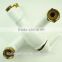 white planting gold brass tap faucet