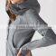 Wholesale womens hooed sweatshirt fitness workout hoodies zip up gym clothing
