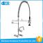 wholesale custom High Quality Commercial Pre-rinse 304 stainless steel wall mounted faucet